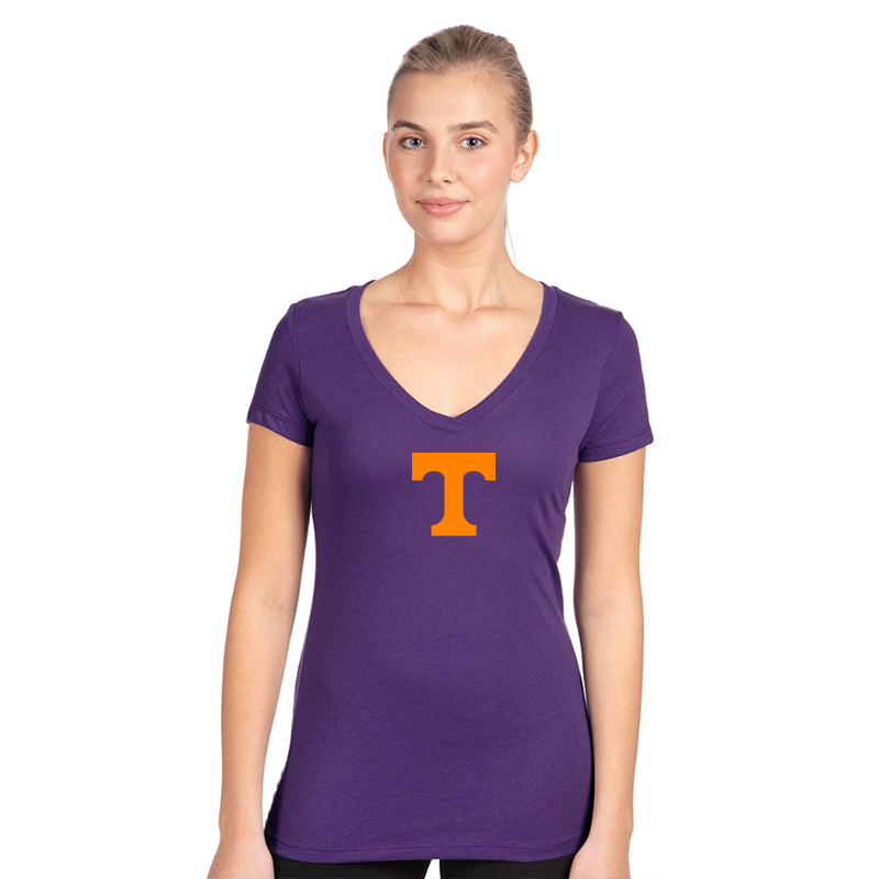 Women's Tennessee Volunteers  Next Level V-Neck T-Shirt
